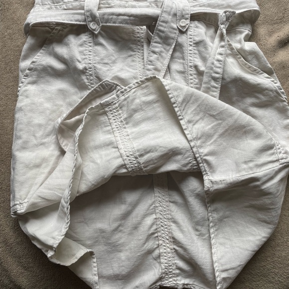 Cloth & stone beige sleeveless collared button up mini dress - Picture 4 of 4